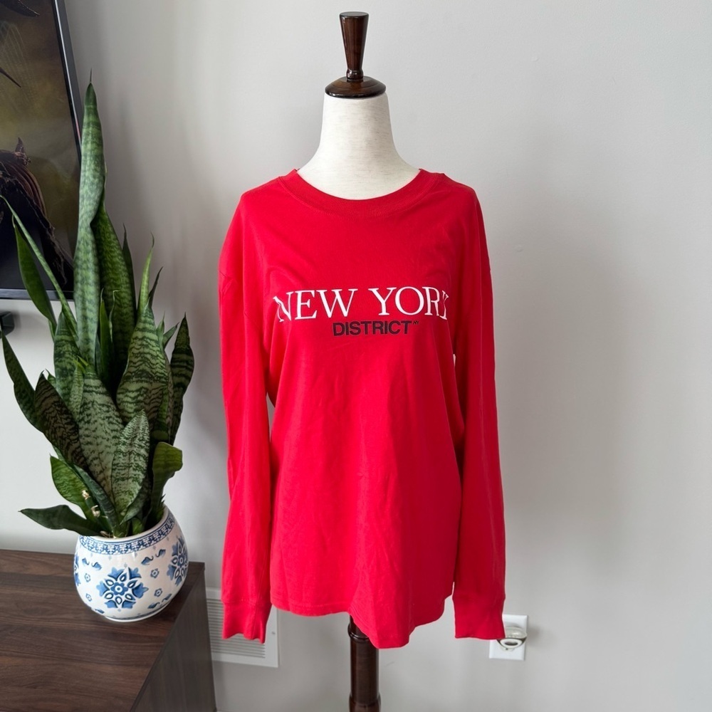 Cotton-On T-Bar Collaboration Long Sleeve - New York Graphic
